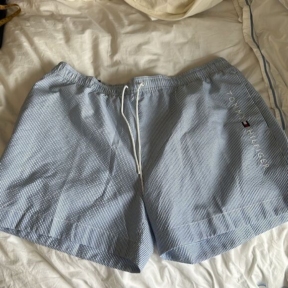 Tommy Hilfiger Men’s Original Ithaca blue white Swimsuit, size XXL, NWT - Picture 5 of 11